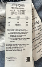 Load image into Gallery viewer, Armani Exchange Mens Blue Denim Medium Wash Slim Fit Skinny Jeans Size 33