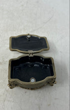 Load image into Gallery viewer, Vintage Antique Design & Finish Gold-Tone Small Metal Jewelry Trinket Box
