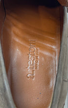 Load image into Gallery viewer, A.Testoni Mens Brown Leather Round Toe Slip-On Penny Loafer Shoes Size 6