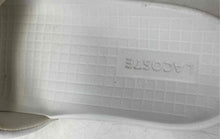 Load image into Gallery viewer, Lacoste Mens Serve Slide 1.0 123 White Slip-On Open Toe Slide Sandals Size 10