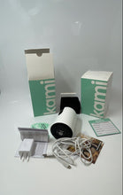 Load image into Gallery viewer, Kami YYS.3218 White Motion Activated Indoor Security Cameras 2 Units Not Tested