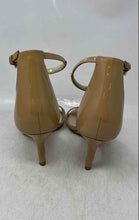 Load image into Gallery viewer, Michael Kors Womens Beige Open Toe Ankle Strap Heels Size 8.5M