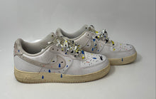 Load image into Gallery viewer, Nike Mens Air Force 1 LV8 3 White Leather Lace-Up Sneaker Shoes Size 9.5