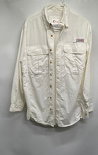 Load image into Gallery viewer, World Wide Sportsman Mens Off-White Long Sleeve Button-Up Shirt Size Small
