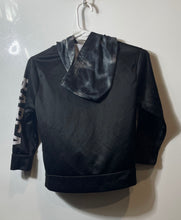 Load image into Gallery viewer, Boys Black FC Barcelona International Club Soccer Pullover Hoodie Size Small