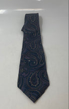 Load image into Gallery viewer, Surrey Mens Multicolor Paisley Print Silk Adjustable Pointed Tie