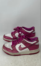 Load image into Gallery viewer, Nike Girls Dunk Low FJ0704-100 Pink White Low Top Lace-Up Sneaker Shoes Size 6Y
