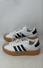 Load image into Gallery viewer, Adidas Mens VL Court Bold JP5074 White Black Lace-Up Sneaker Shoes Size 6.5
