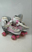 Load image into Gallery viewer, Kuxuan Girls Multicolor Sports Racing Adjustable Roller Skates Size Medium