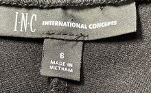 Load image into Gallery viewer, I.N.C International Concepts Womens Black Trouser Pants Size 6