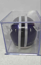 Load image into Gallery viewer, Riddell Purple White Northwestern University Wildcats Speed Mini Football Helmet