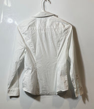 Load image into Gallery viewer, Express Womens White Original Fit Collared Long Sleeve Button-Up Shirt Size XS