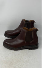 Load image into Gallery viewer, Madden NYC Mens Muse Brown Round Toe Side-Zip Ankle Chelsea Boots Size 11