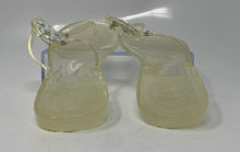 Load image into Gallery viewer, Authentic Tory Burch Womens Mini Miller Ivory Slip-On Flat Thong Sandals Size 6M