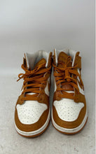 Load image into Gallery viewer, Nike Mens Dunk High DV7223-800 Brown White Printed Leather Sneaker Shoes Size 7