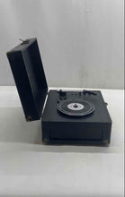 Load image into Gallery viewer, Crosley Model CR6254A Retrospect Black 3-Speed Suitcase Record Player Not Tested