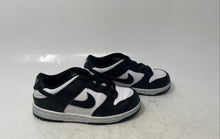 Load image into Gallery viewer, Nike Kids Dunk Low Retro CW1589-100 Black White Leather Sneaker Shoes Size 10C
