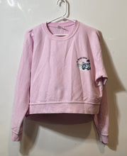 Load image into Gallery viewer, U.S. Vintage Womens Pink Ribbed Long Sleeve Pullover Sweatshirt Size Small