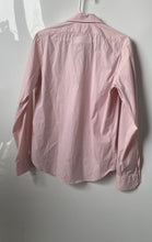 Load image into Gallery viewer, Zara Mens Pink Super Slim Fit Long Sleeve Collared Button-Up Shirt Size Large