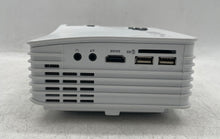 Load image into Gallery viewer, White Portable Multimedia Home Theater Mini LED Projector Not Tested