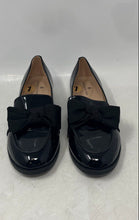 Load image into Gallery viewer, Bandolino Womens Lindio Black Leather Slip-On Formal Loafer Shoes Size 7M