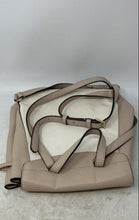 Load image into Gallery viewer, Kate Spade New York Womens Beige Leather Inner Pocket Flap Travel Backpack