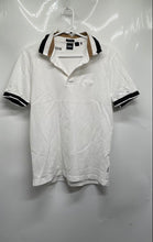 Load image into Gallery viewer, Boss Mens White Short Sleeve Collared Golf Polo Shirt Size Large