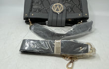 Load image into Gallery viewer, MKF Collection Womens Gray Snake Print Shoulder Crossbody Handbag