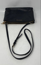 Load image into Gallery viewer, Michael Kors Womens Black Leather Adjustable Strap Inner Pocket Crossbody Purse