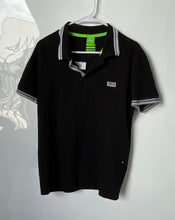 Load image into Gallery viewer, Boss Hugo Boss Mens Paddy Black Modern Fit Short Sleeve Polo Shirt Size Medium