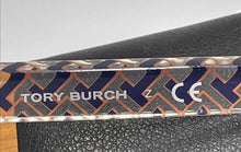 Load image into Gallery viewer, Authentic Tory Burch Women's Dark Tortoise & Clear Blue/Orange Glasses
