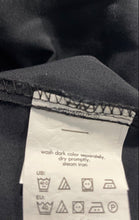 Load image into Gallery viewer, Van Heusen Mens Black Long Sleeve Fitted Wrinkle Free Dress Shirt Sz XL 17 34/35
