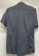 Load image into Gallery viewer, Ted Baker Boys Blue Printed Short Sleeve Collared Button-Up Shirt Size 3