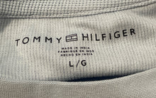 Load image into Gallery viewer, Tommy Hilfiger Mens Blue Crew Neck Short Sleeve Pullover T-Shirt Size Large