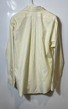 Load image into Gallery viewer, Brooks Brothers Mens Light Yellow Non Iron Supima Cotton Dress Shirt Size 16-34