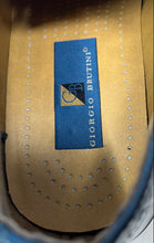 Load image into Gallery viewer, Giorgio Brutini Mens Gray And Blue Leather Wingtip Oxford Dress Shoes Size 12 M