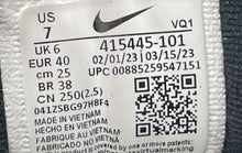 Load image into Gallery viewer, Nike Mens Air Monarch IV 415445-101 White Black Lace-Up Sneaker Shoes Size 7