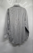 Load image into Gallery viewer, Ralph Lauren Mens Gray Cotton Long Sleeve Yarmouth Collared Dress Shirt Sz 16.5