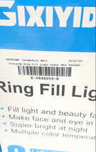 Load image into Gallery viewer, Gixiyidy Ring Fill Light Stand 3-Light Mode With Tripod Phone Holder Not Tested