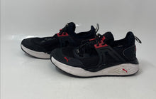 Load image into Gallery viewer, Puma Boys Pacer 23 Black Red Low Top Closed Toe Sneakers Shoes Size 2