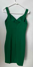 Load image into Gallery viewer, Guess Womens Green Sleeveless V-Neck Back Zip Mini Dress Size 6
