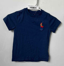 Load image into Gallery viewer, Polo Ralph Lauren Boys Blue Cotton Short Sleeve Pullover T-Shirt Size 4/4T