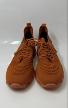 Load image into Gallery viewer, Unbranded Mens Orange Lace-Up Round Toe Low Top Sneaker Shoes Size EUR 45