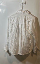 Load image into Gallery viewer, Lucky Brand Mens White Collared Long Sleeve Button-Up Shirt Size Small