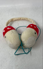 Load image into Gallery viewer, Squishmallow Malcolm The Mushroom Soft Plush Wired Headphones Not Tested
