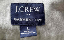 Load image into Gallery viewer, J.Crew Mens Green Garment Dye Slim Fit Untucked Button-Up Shirt Size Large