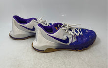 Load image into Gallery viewer, Nike Boys KD 8 846228-100 White And Purple Lace-Up Basketball Shoes Size 7Y