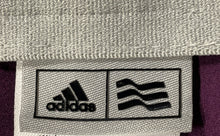 Load image into Gallery viewer, Adidas Mens Purple Flat Front Slash Pockets Mid-Rise Bermuda Shorts Size 38