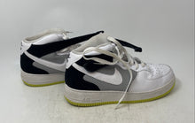Load image into Gallery viewer, Nike Mens Air Force 1 '07 Mid 315123-112 White Black Sneaker Shoes Size 10