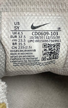 Load image into Gallery viewer, Nike Kids Air Max Plus CD0609-103 White Low Top Lace-Up Sneaker Shoes Size 5Y